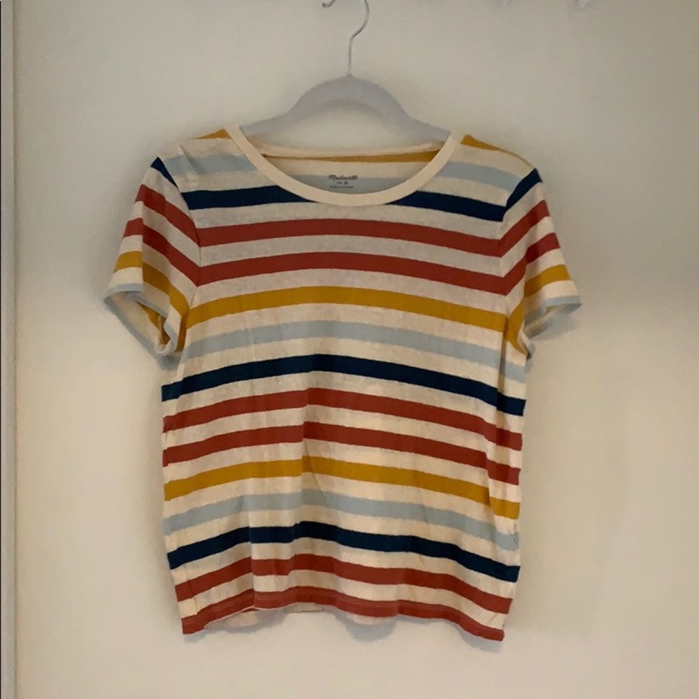Striped Madewell shirt!